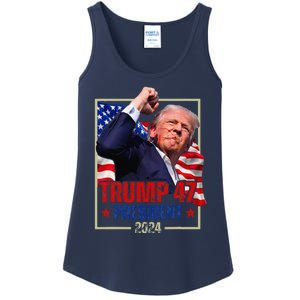 Donald Trump 47 President 2024 Trump Inauguration Day Ladies Essential Tank