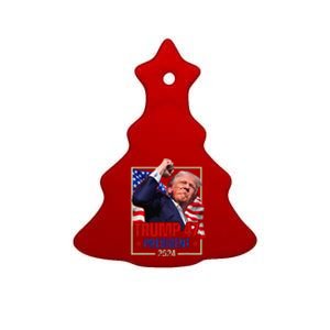 Donald Trump 47 President 2024 Trump Inauguration Day Ceramic Tree Ornament