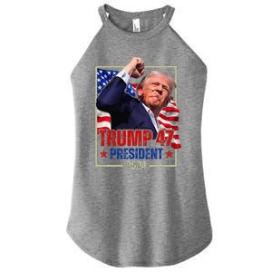 Donald Trump 47 President 2024 Trump Inauguration Day Women's Perfect Tri Rocker Tank