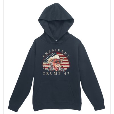 Donald Trump 47 Usa President 2024 Trump 47 President Urban Pullover Hoodie