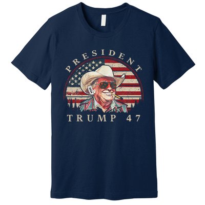 Donald Trump 47 Usa President 2024 Trump 47 President Premium T-Shirt