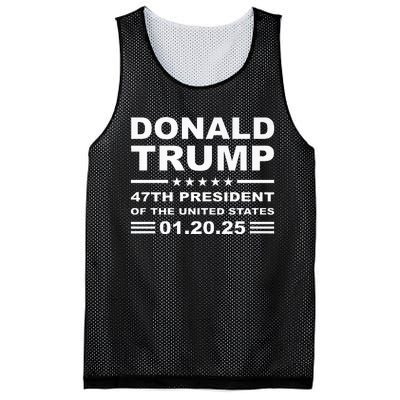 Donald Trump 47th President 2025 Inauguration Usa Patriotic Mesh Reversible Basketball Jersey Tank