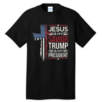 Donald Trump 47th President Inauguration Day 2025 Fan Design Tall T-Shirt