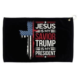 Donald Trump 47th President Inauguration Day 2025 Fan Design Grommeted Golf Towel