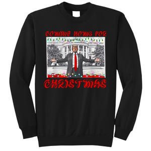 Donald Trump 47th President Of The United States Coming Home For Christmas Sweatshirt