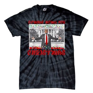 Donald Trump 47th President Of The United States Coming Home For Christmas Tie-Dye T-Shirt