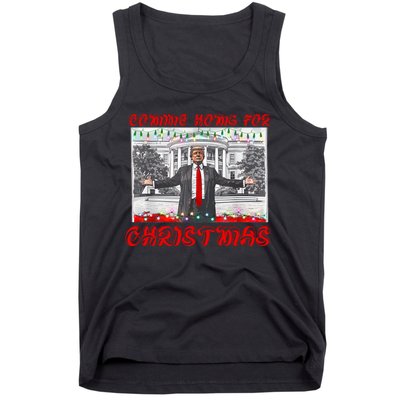 Donald Trump 47th President Of The United States Coming Home For Christmas Tank Top