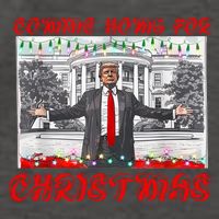 Donald Trump 47th President Of The United States Coming Home For Christmas Vector Backpack
