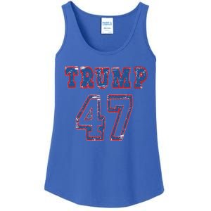 Donald Trmp 45 47 Ladies Essential Tank