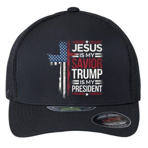 Donald Trump 47th President Inauguration Day 2025 Fans Flexfit Unipanel Trucker Cap