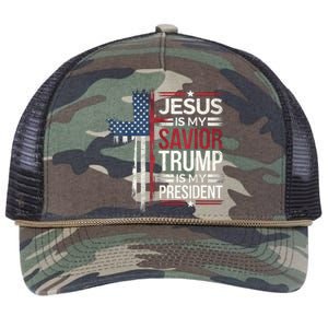 Donald Trump 47th President Inauguration Day 2025 Fans Retro Rope Trucker Hat Cap