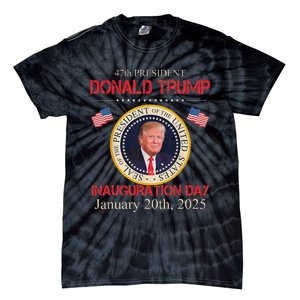 Donald Trump 47th President Inauguration 2025 Supporters Tie-Dye T-Shirt