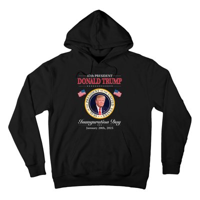 Donald Trump 47th President Inauguration 2025 Supporters Hoodie