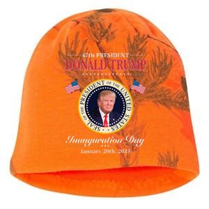 Donald Trump 47th President Inauguration 2025 Supporters Kati - Camo Knit Beanie