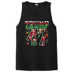 Donald Trump 47 President Christmas Santa Trump Xmas Pajamas Gift PosiCharge Competitor Tank