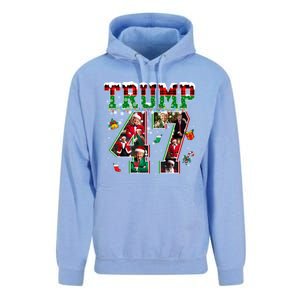 Donald Trump 47 President Christmas Santa Trump Xmas Pajamas Gift Unisex Surf Hoodie