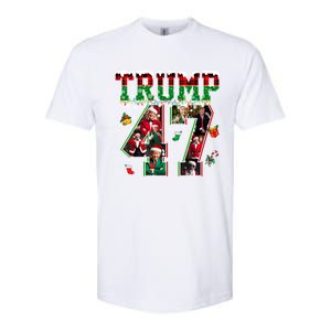 Donald Trump 47 President Christmas Santa Trump Xmas Pajamas Gift Softstyle CVC T-Shirt