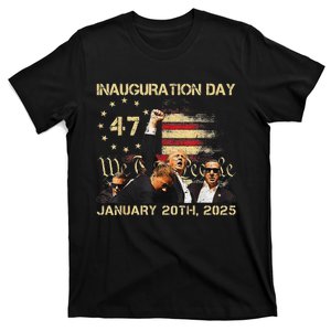 Donald Trump 47th President Inauguration Day 2025 T-Shirt