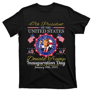 Donald Trump 47th President Inauguration 2025 T-Shirt