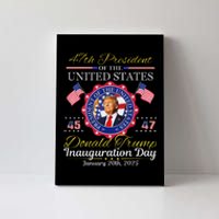 Donald Trump 47th President Inauguration 2025 Canvas