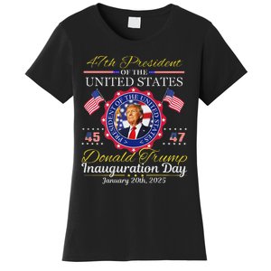 Donald Trump 47th President Inauguration 2025 Women's T-Shirt