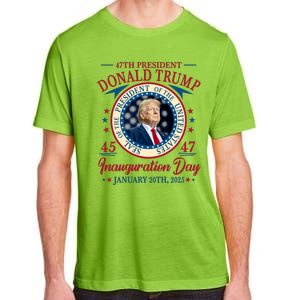 Donald Trump 47th President Inauguration 2025 Supporters Patriotic Adult ChromaSoft Performance T-Shirt