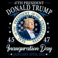 Donald Trump 47th President Inauguration 2025 Supporters Patriotic Impact Tech Backpack