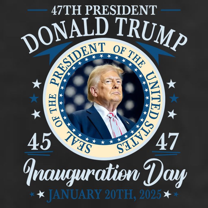 Donald Trump 47th President Inauguration 2025 Supporters Patriotic Trucker Hat