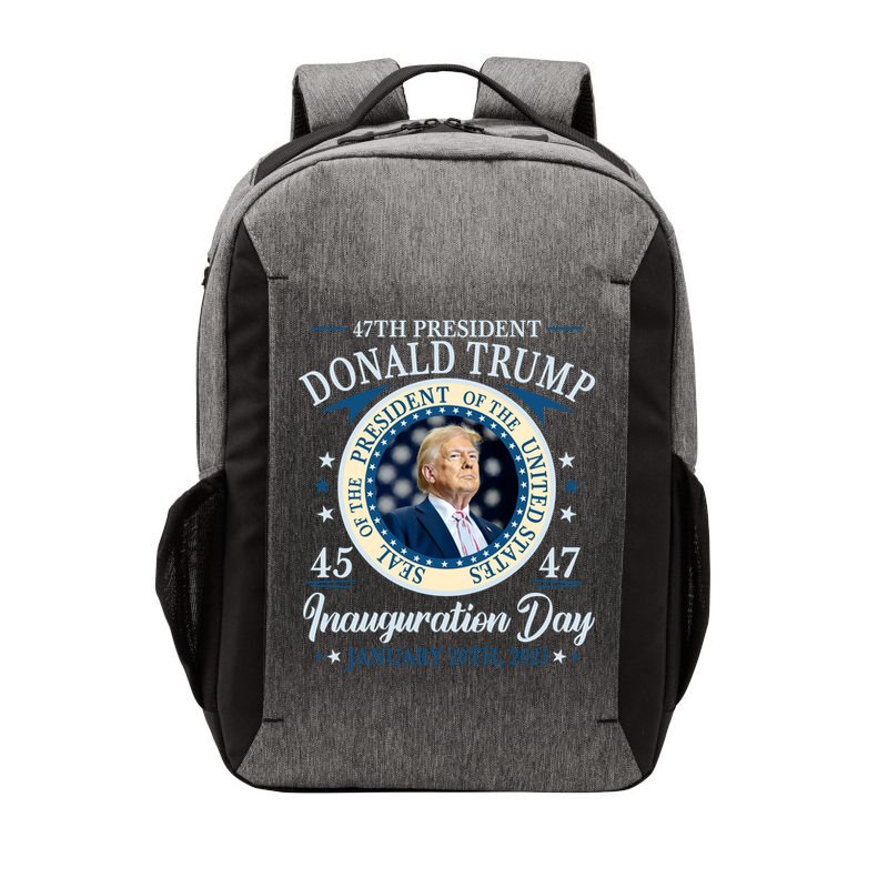 Donald Trump 47th President Inauguration 2025 Supporters Patriotic Vector Backpack