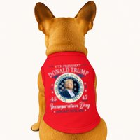 Donald Trump 47th President Inauguration 2025 Supporters Patriotic Doggie Tank