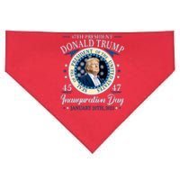 Donald Trump 47th President Inauguration 2025 Supporters Patriotic USA-Made Doggie Bandana