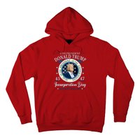 Donald Trump 47th President Inauguration 2025 Supporters Patriotic Hoodie