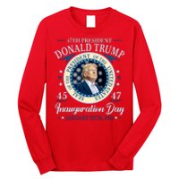 Donald Trump 47th President Inauguration 2025 Supporters Patriotic Long Sleeve Shirt