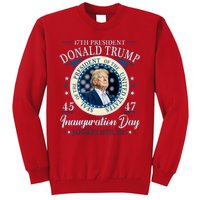 Donald Trump 47th President Inauguration 2025 Supporters Patriotic Sweatshirt