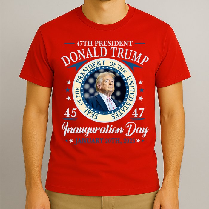 Donald Trump 47th President Inauguration 2025 Supporters Patriotic T-Shirt