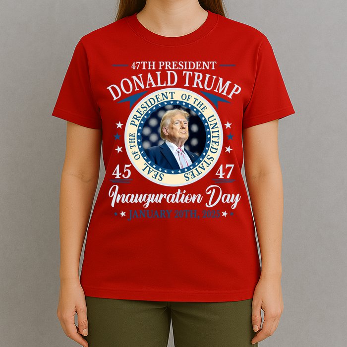 Donald Trump 47th President Inauguration 2025 Supporters Patriotic T-Shirt