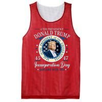 Donald Trump 47th President Inauguration 2025 Supporters Patriotic Mesh Reversible Basketball Jersey Tank