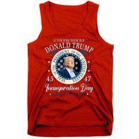 Donald Trump 47th President Inauguration 2025 Supporters Patriotic Tank Top