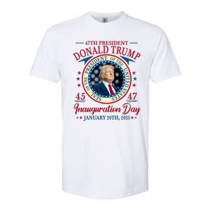 Donald Trump 47th President Inauguration 2025 Supporters Patriotic Softstyle CVC T-Shirt