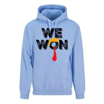 Donald Trump 47th President Jd Vance We Won Get Over It 2024 Unisex Surf Hoodie