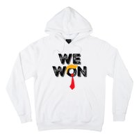 Donald Trump 47th President Jd Vance We Won Get Over It 2024 Hoodie