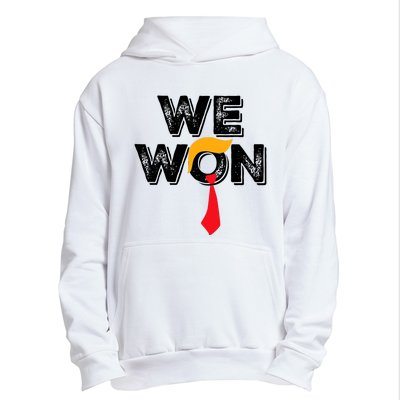 Donald Trump 47th President Jd Vance We Won Get Over It 2024 Urban Pullover Hoodie