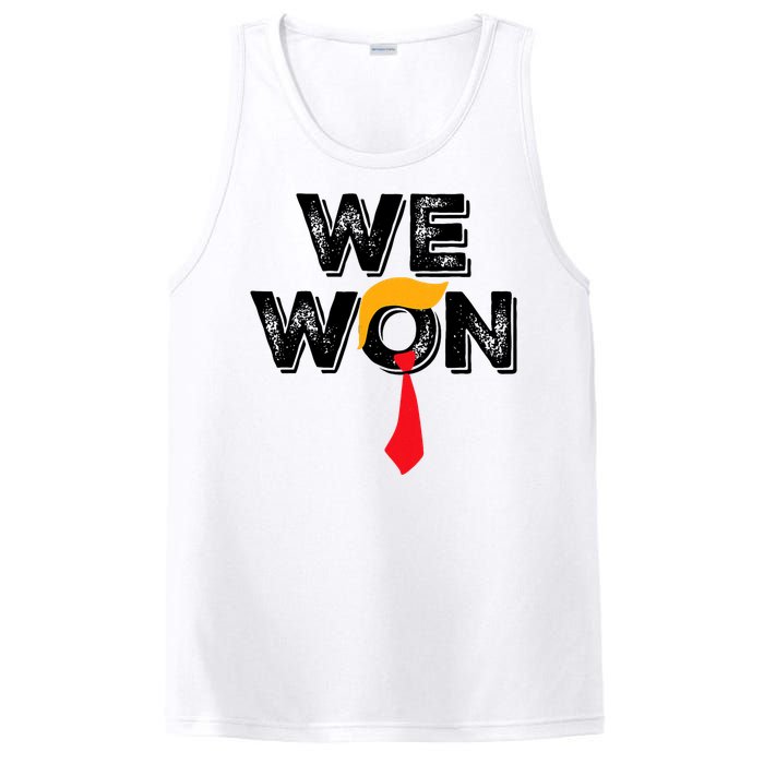 Donald Trump 47th President Jd Vance We Won Get Over It 2024 PosiCharge Competitor Tank