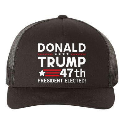 Donald Trump 47th President Elected Inauguration Day 2025 Yupoong Adult 5-Panel Trucker Hat