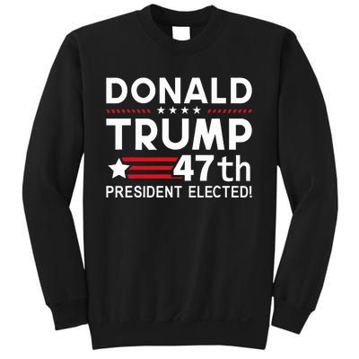 Donald Trump 47th President Elected Inauguration Day 2025 Sweatshirt