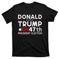 Donald Trump 47th President Elected Inauguration Day 2025 T-Shirt