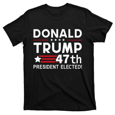 Donald Trump 47th President Elected Inauguration Day 2025 T-Shirt