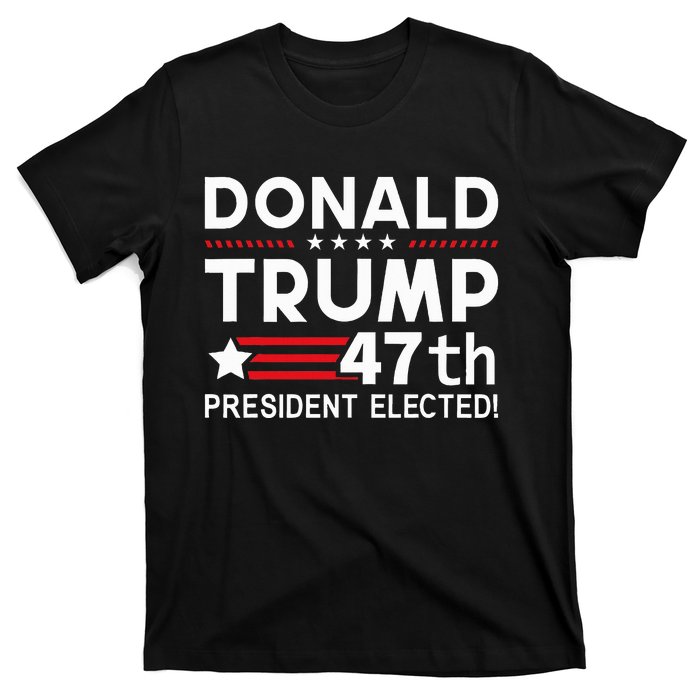 Donald Trump 47th President Elected Inauguration Day 2025 T-Shirt