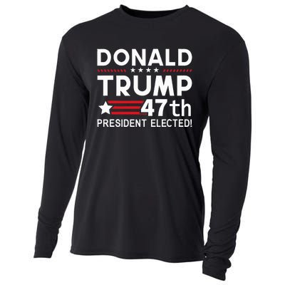 Donald Trump 47th President Elected Inauguration Day 2025 Cooling Performance Long Sleeve Crew