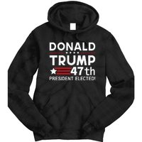 Donald Trump 47th President Elected Inauguration Day 2025 Tie Dye Hoodie